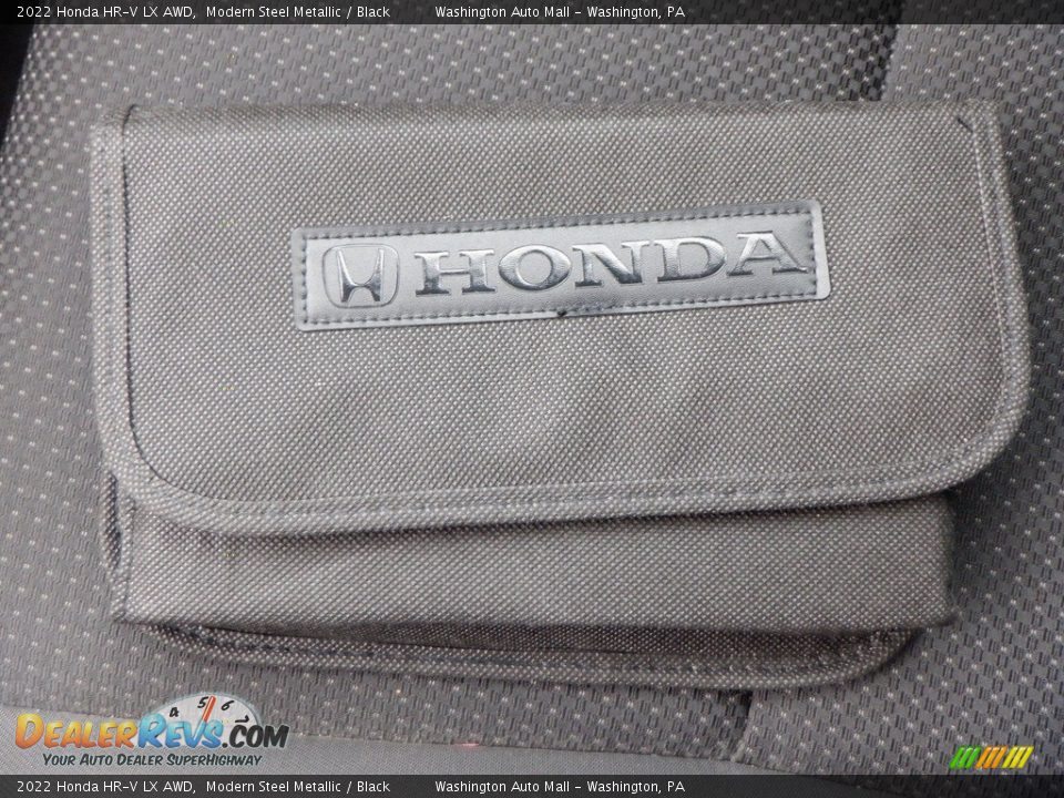 2022 Honda HR-V LX AWD Modern Steel Metallic / Black Photo #28