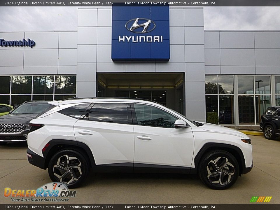 Serenity White Pearl 2024 Hyundai Tucson Limited AWD Photo #1