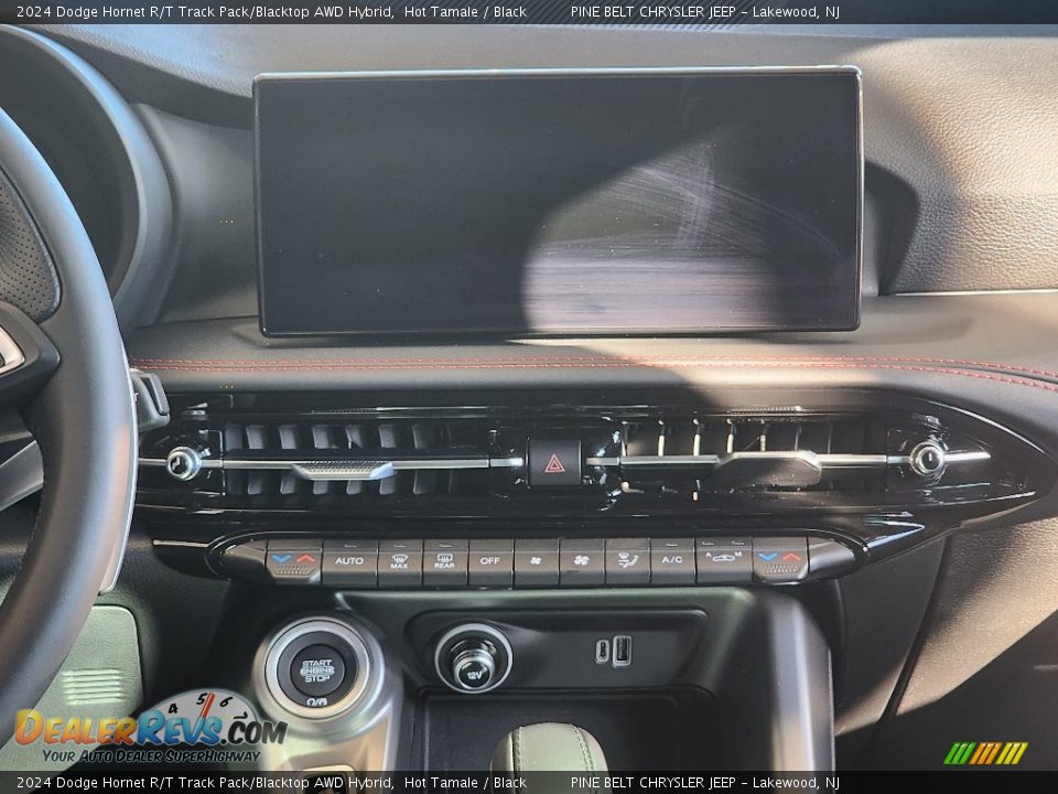 Controls of 2024 Dodge Hornet R/T Track Pack/Blacktop AWD Hybrid Photo #9