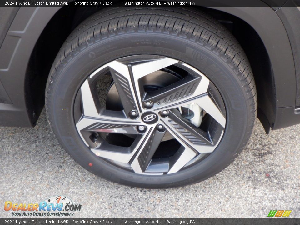 2024 Hyundai Tucson Limited AWD Portofino Gray / Black Photo #4