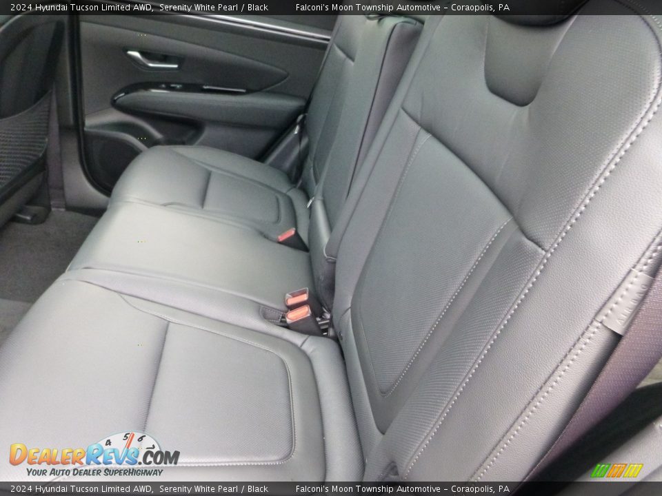 Rear Seat of 2024 Hyundai Tucson Limited AWD Photo #12