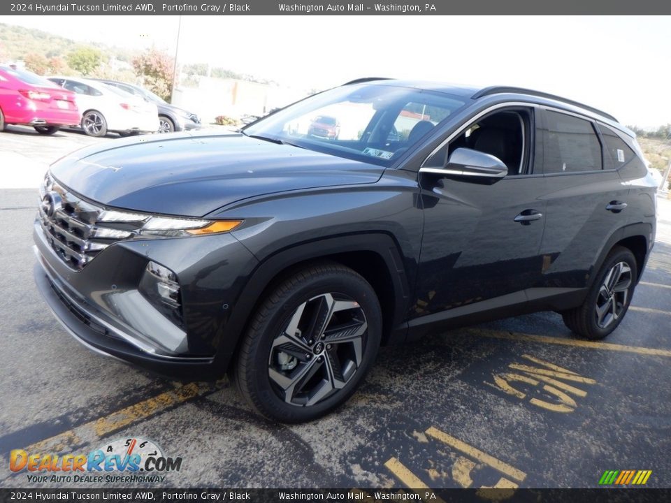 2024 Hyundai Tucson Limited AWD Portofino Gray / Black Photo #6