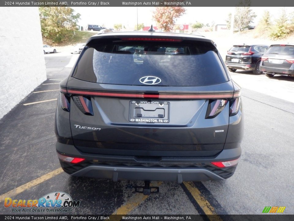 2024 Hyundai Tucson Limited AWD Portofino Gray / Black Photo #7