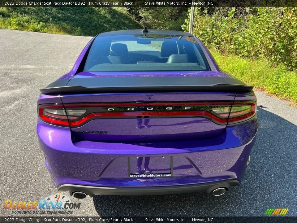 2023 Dodge Charger Scat Pack Daytona 392 Plum Crazy Pearl / Black Photo #7