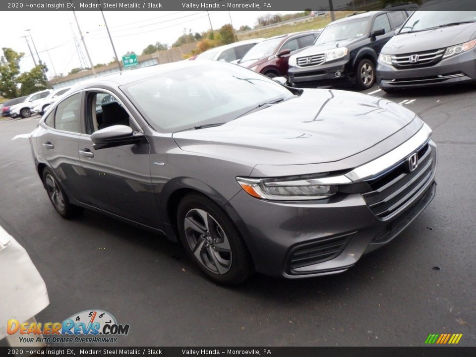 2020 Honda Insight EX Modern Steel Metallic / Black Photo #5