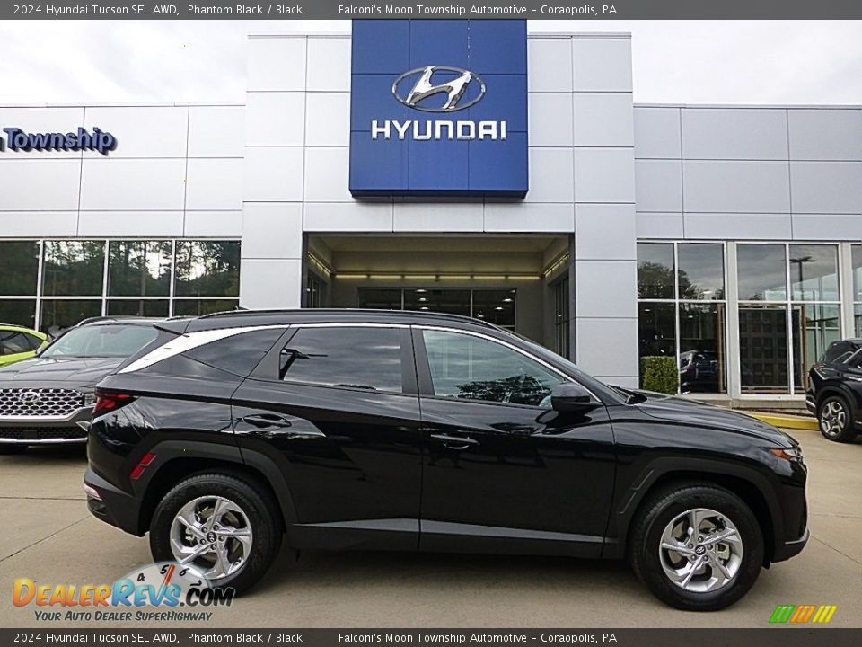 2024 Hyundai Tucson SEL AWD Phantom Black / Black Photo #1