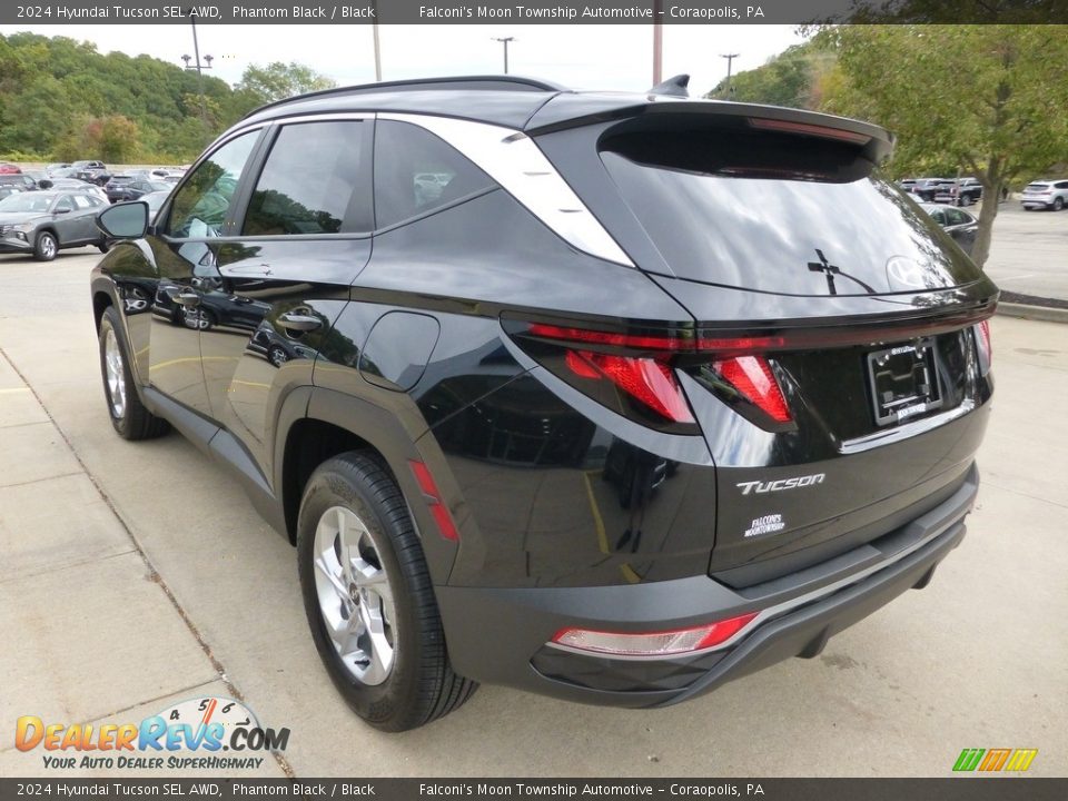 2024 Hyundai Tucson SEL AWD Phantom Black / Black Photo #5