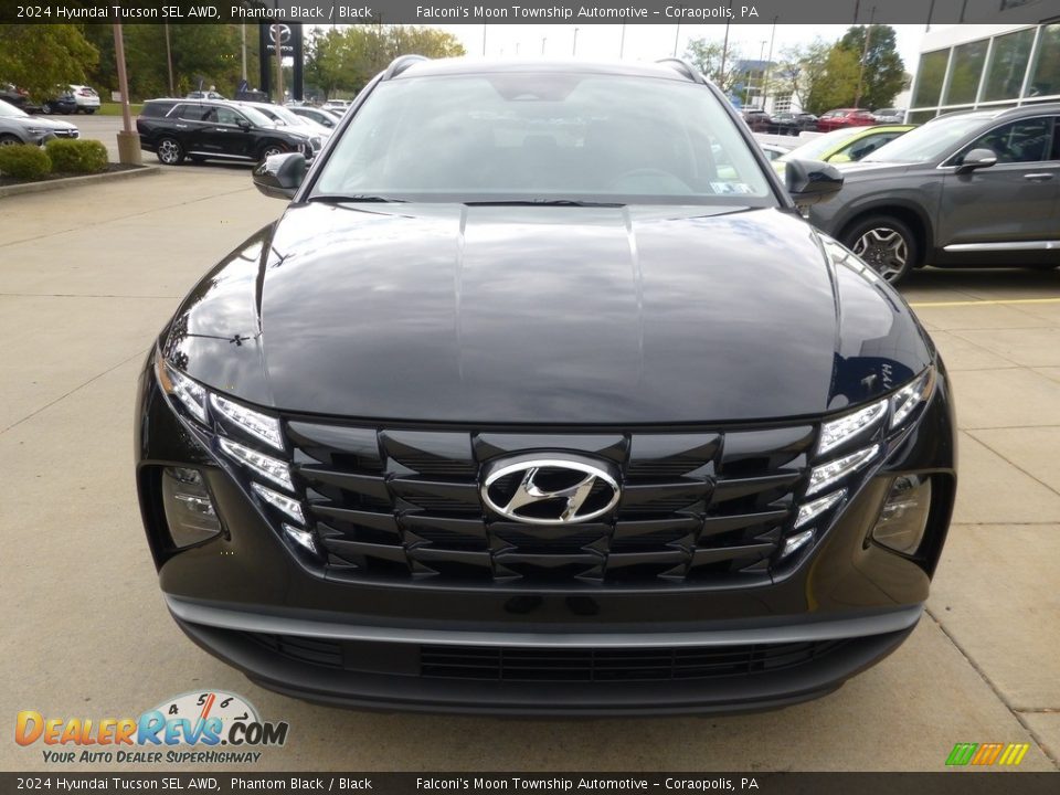 2024 Hyundai Tucson SEL AWD Phantom Black / Black Photo #8
