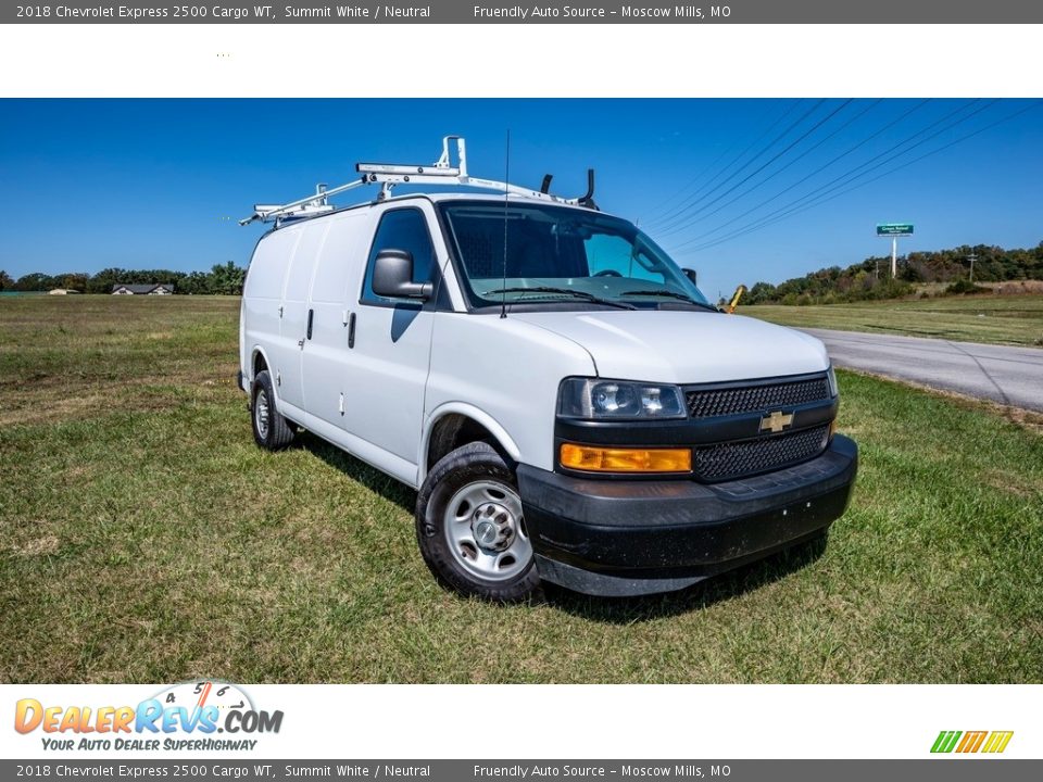 2018 Chevrolet Express 2500 Cargo WT Summit White / Neutral Photo #1