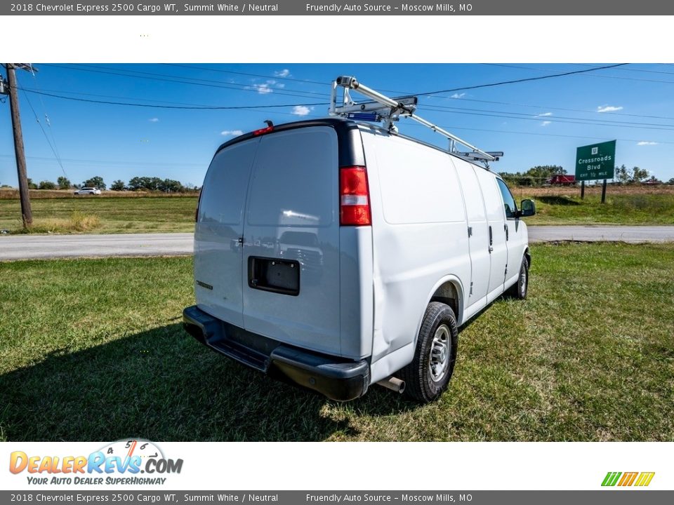 2018 Chevrolet Express 2500 Cargo WT Summit White / Neutral Photo #4