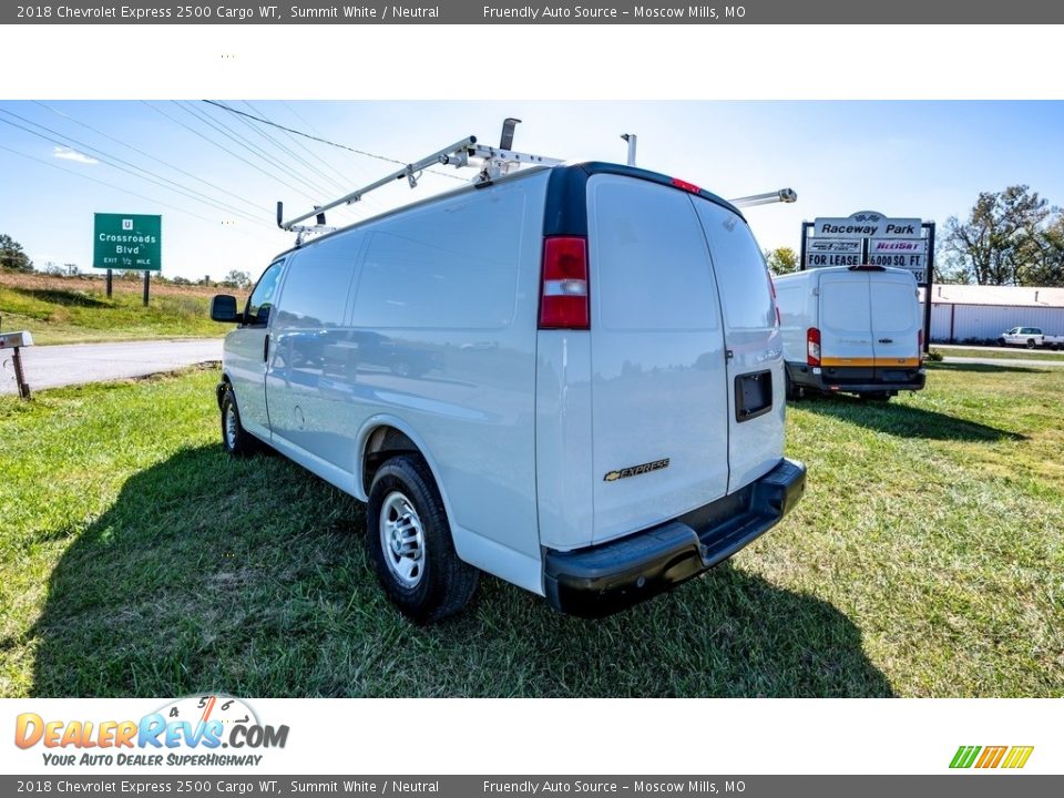 2018 Chevrolet Express 2500 Cargo WT Summit White / Neutral Photo #6