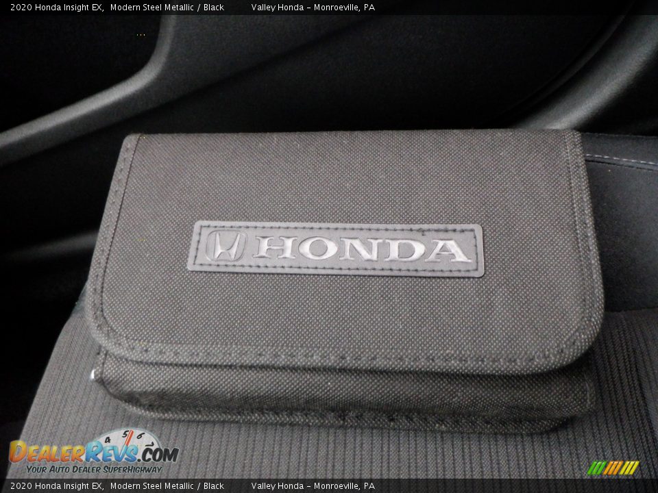 2020 Honda Insight EX Modern Steel Metallic / Black Photo #25