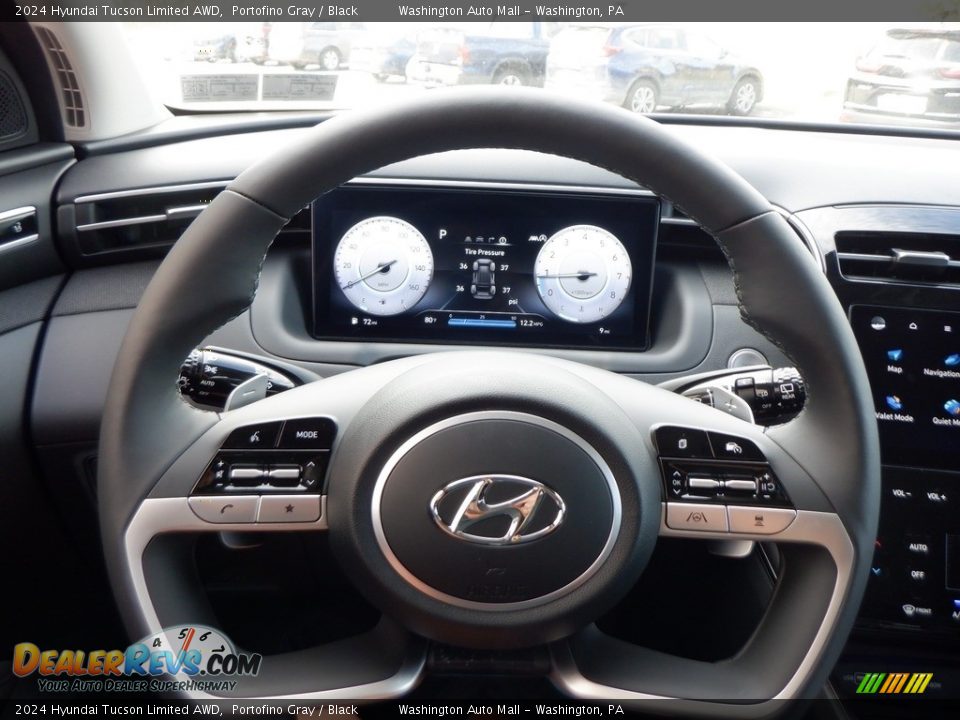 2024 Hyundai Tucson Limited AWD Portofino Gray / Black Photo #27