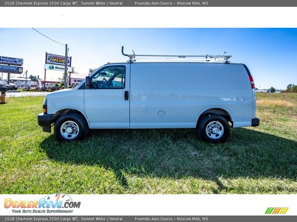 2018 Chevrolet Express 2500 Cargo WT Summit White / Neutral Photo #7