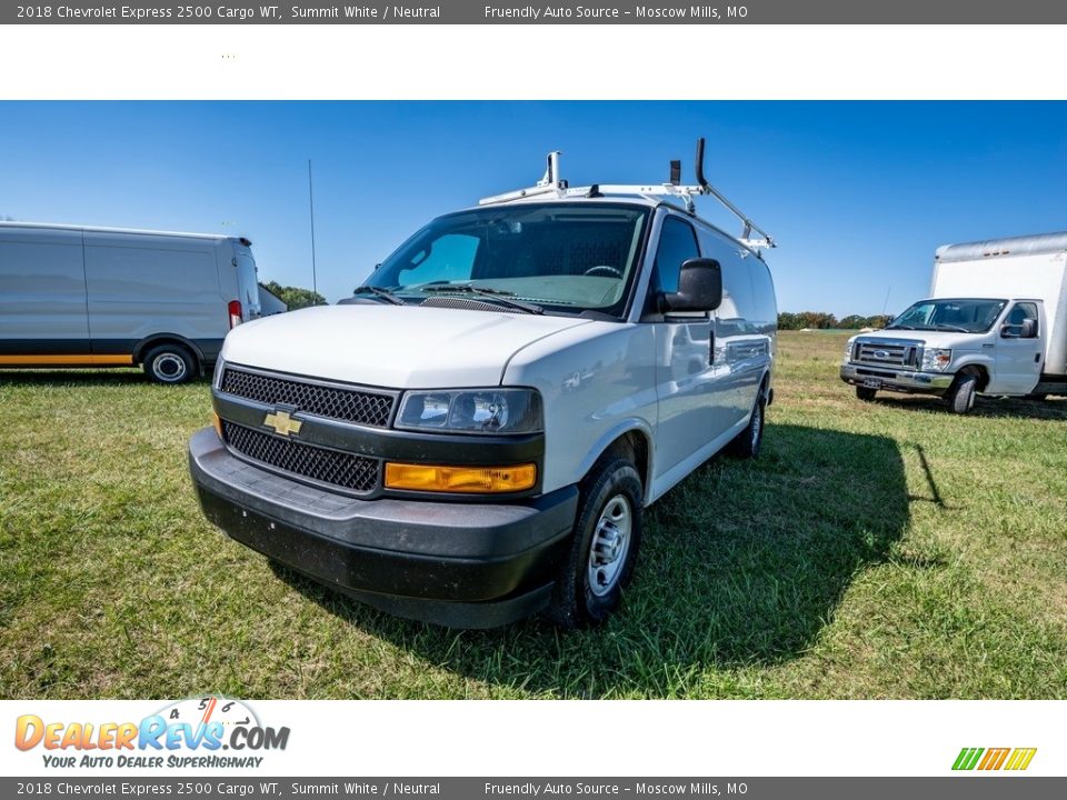 2018 Chevrolet Express 2500 Cargo WT Summit White / Neutral Photo #8