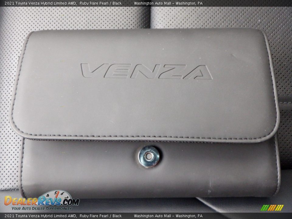 2021 Toyota Venza Hybrid Limited AWD Ruby Flare Pearl / Black Photo #34