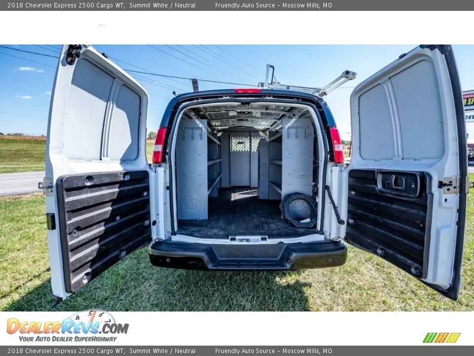 2018 Chevrolet Express 2500 Cargo WT Summit White / Neutral Photo #19