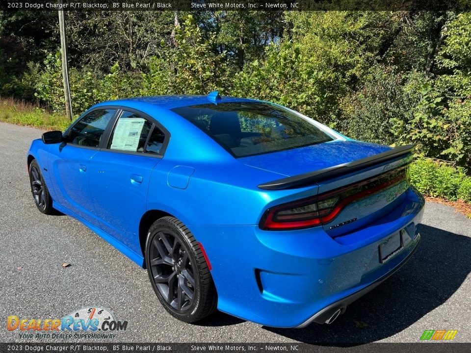 B5 Blue Pearl 2023 Dodge Charger R/T Blacktop Photo #8