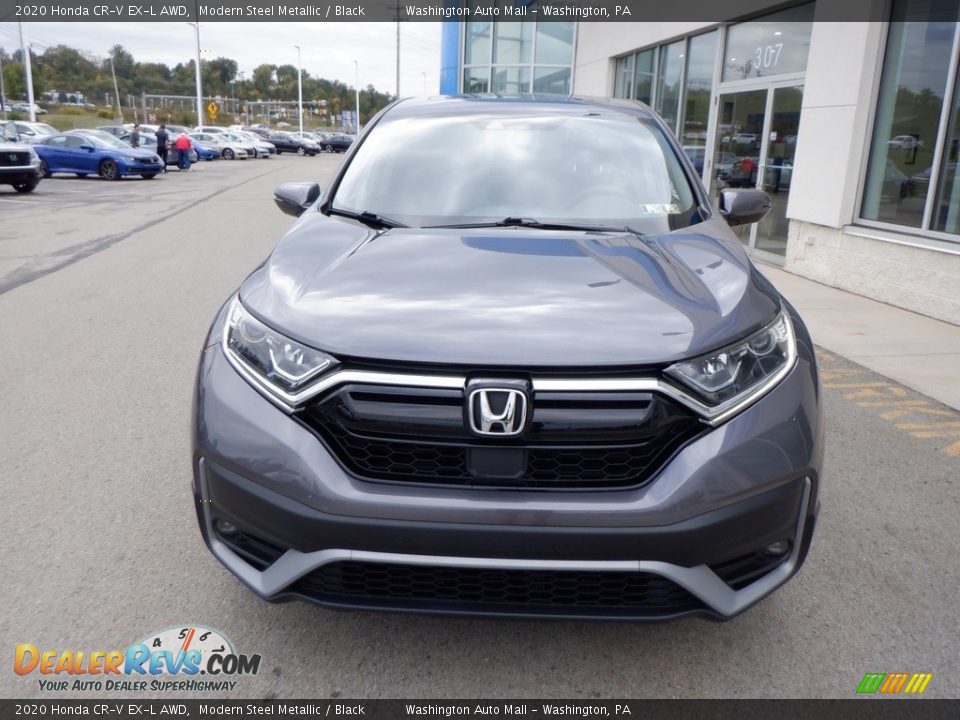 2020 Honda CR-V EX-L AWD Modern Steel Metallic / Black Photo #5