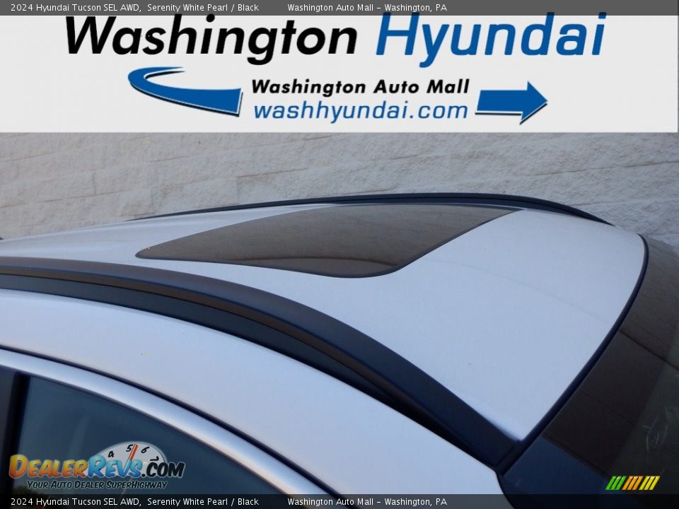 2024 Hyundai Tucson SEL AWD Serenity White Pearl / Black Photo #3