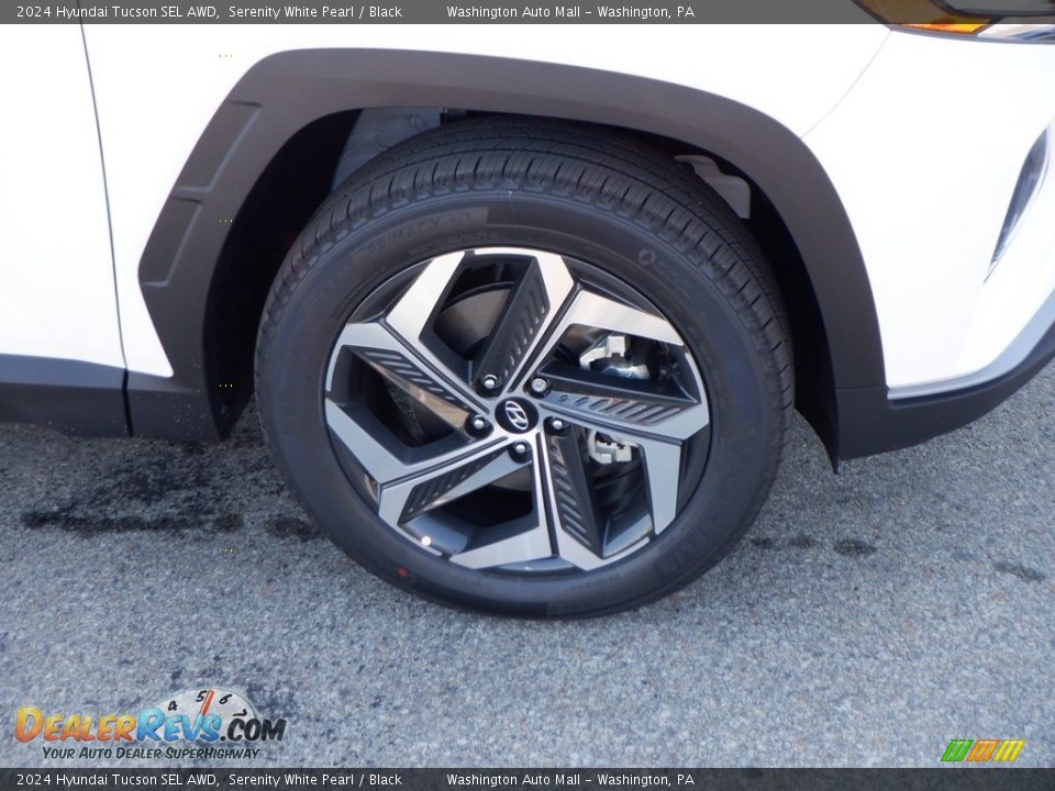 2024 Hyundai Tucson SEL AWD Serenity White Pearl / Black Photo #4