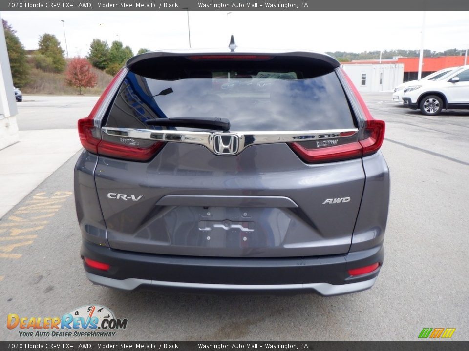 2020 Honda CR-V EX-L AWD Modern Steel Metallic / Black Photo #9