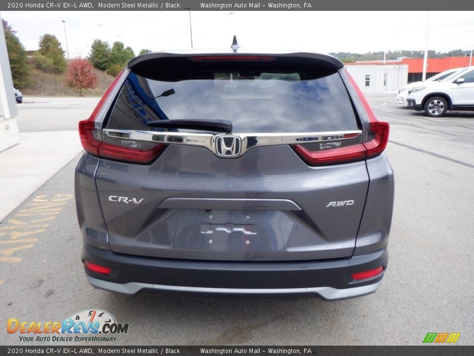 2020 Honda CR-V EX-L AWD Modern Steel Metallic / Black Photo #9