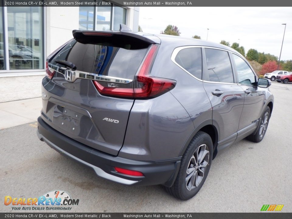 2020 Honda CR-V EX-L AWD Modern Steel Metallic / Black Photo #10