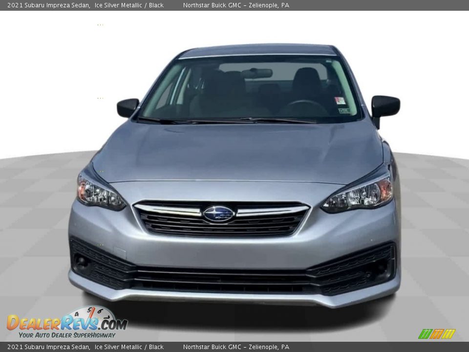 2021 Subaru Impreza Sedan Ice Silver Metallic / Black Photo #3