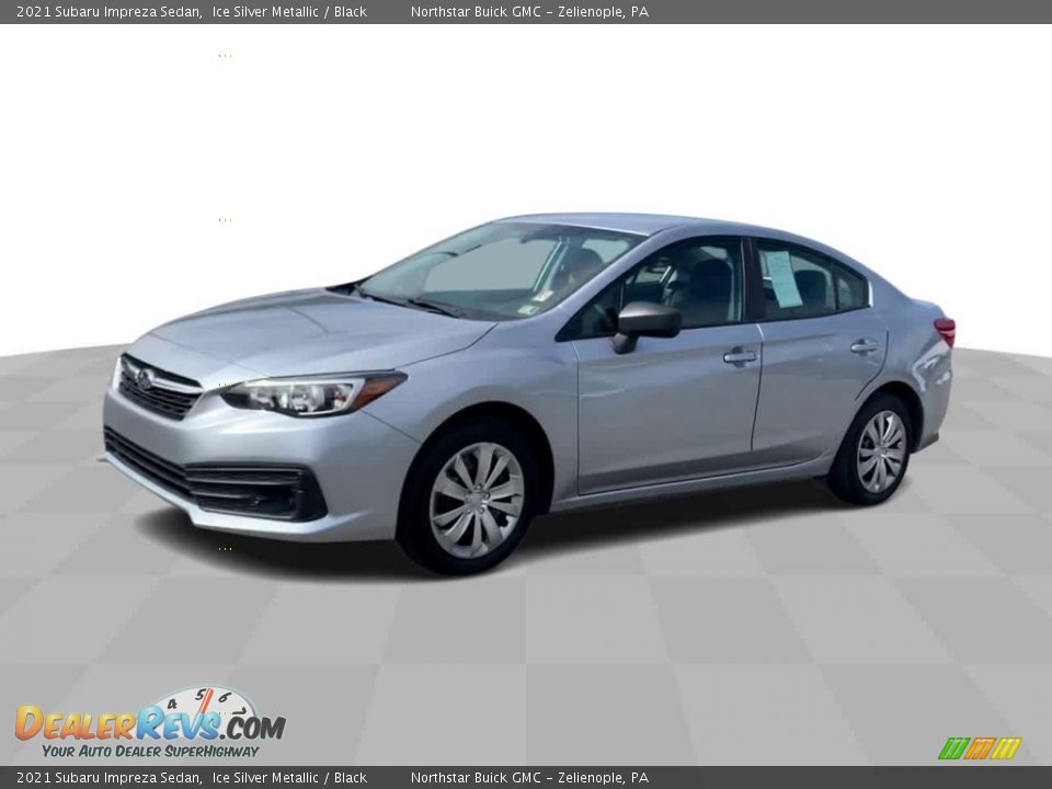 2021 Subaru Impreza Sedan Ice Silver Metallic / Black Photo #4