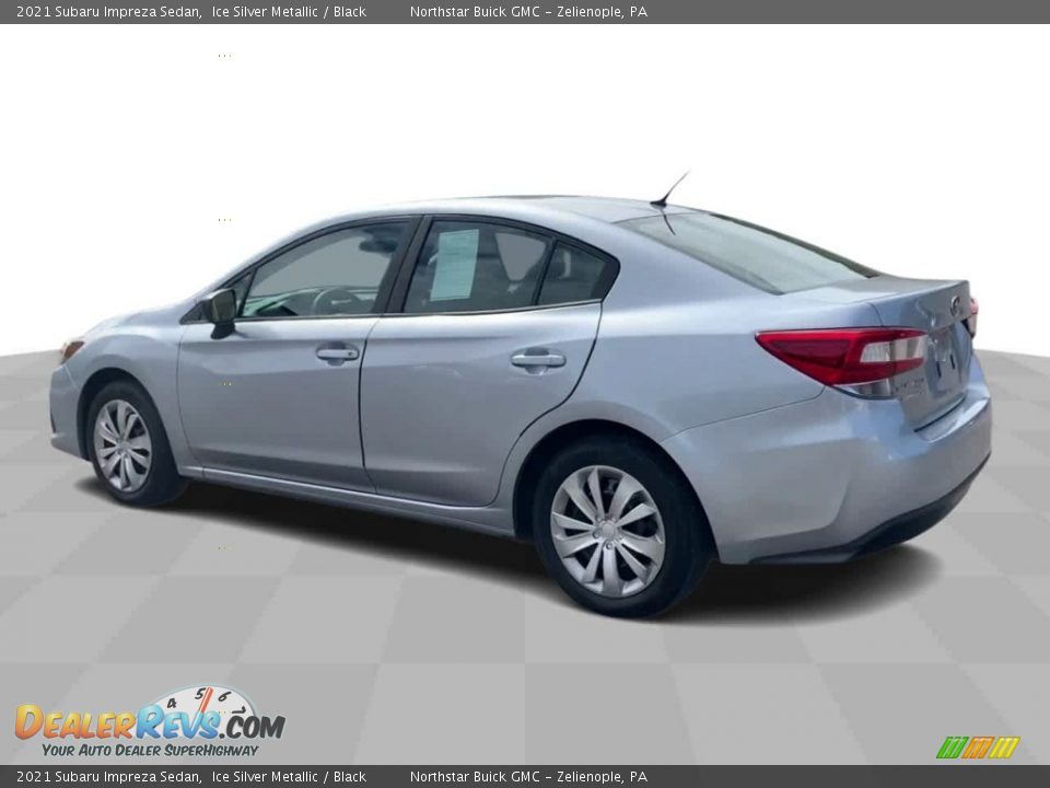 2021 Subaru Impreza Sedan Ice Silver Metallic / Black Photo #6