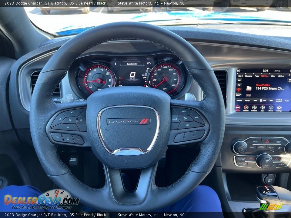 2023 Dodge Charger R/T Blacktop Steering Wheel Photo #19