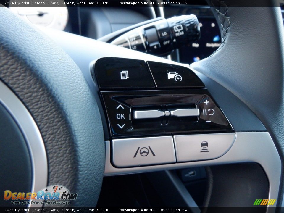 2024 Hyundai Tucson SEL AWD Serenity White Pearl / Black Photo #27