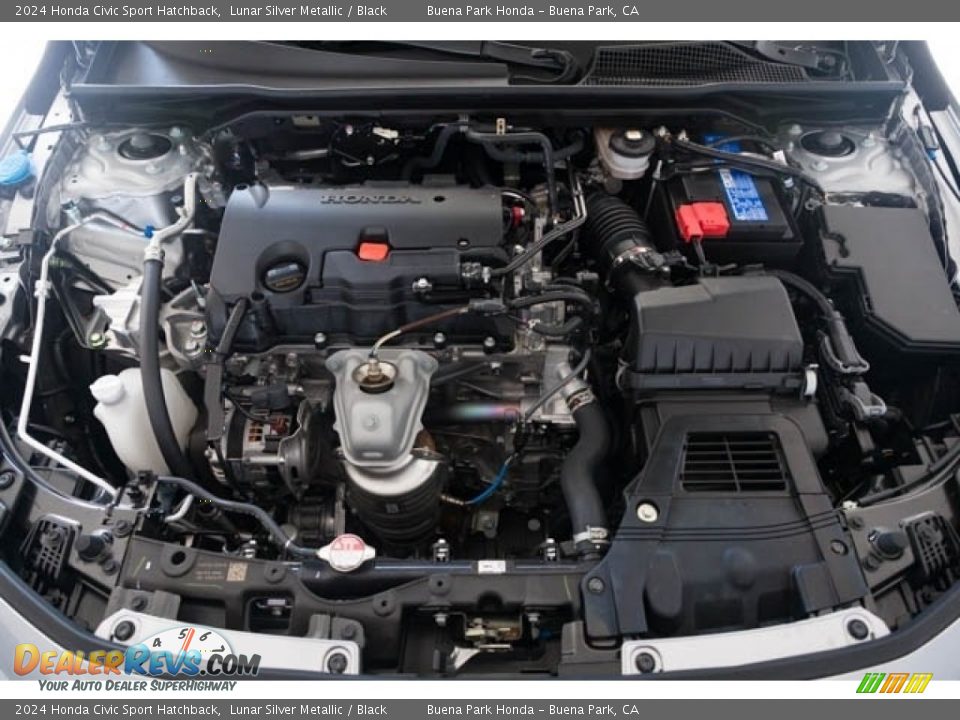 2024 Honda Civic Sport Hatchback 2.0 Liter DOHC 16-Valve i-VTEC 4 Cylinder Engine Photo #9