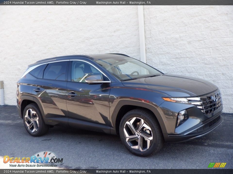 2024 Hyundai Tucson Limited AWD Portofino Gray / Gray Photo #1