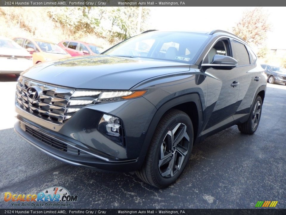 2024 Hyundai Tucson Limited AWD Portofino Gray / Gray Photo #6