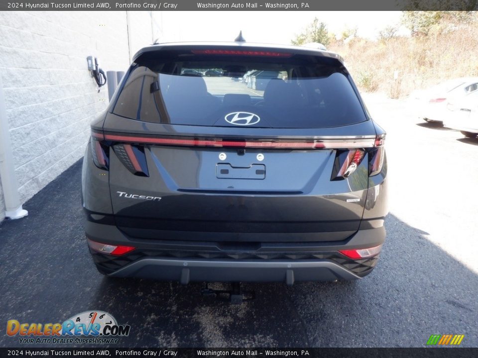 2024 Hyundai Tucson Limited AWD Portofino Gray / Gray Photo #7