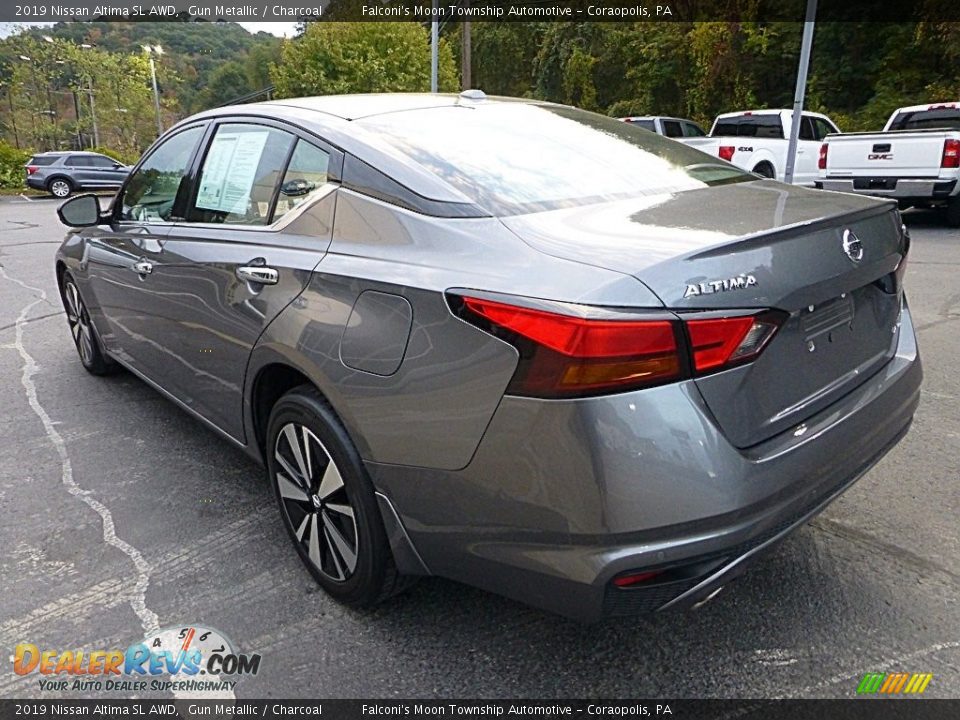 2019 Nissan Altima SL AWD Gun Metallic / Charcoal Photo #5