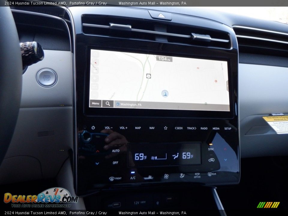 Navigation of 2024 Hyundai Tucson Limited AWD Photo #19