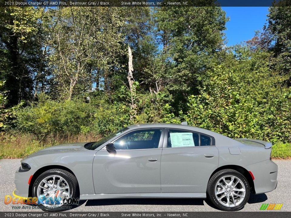 Destroyer Gray 2023 Dodge Charger GT AWD Plus Photo #1