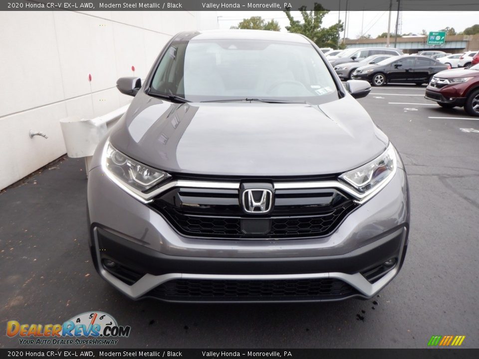 2020 Honda CR-V EX-L AWD Modern Steel Metallic / Black Photo #3