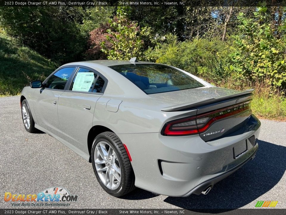 2023 Dodge Charger GT AWD Plus Destroyer Gray / Black Photo #8