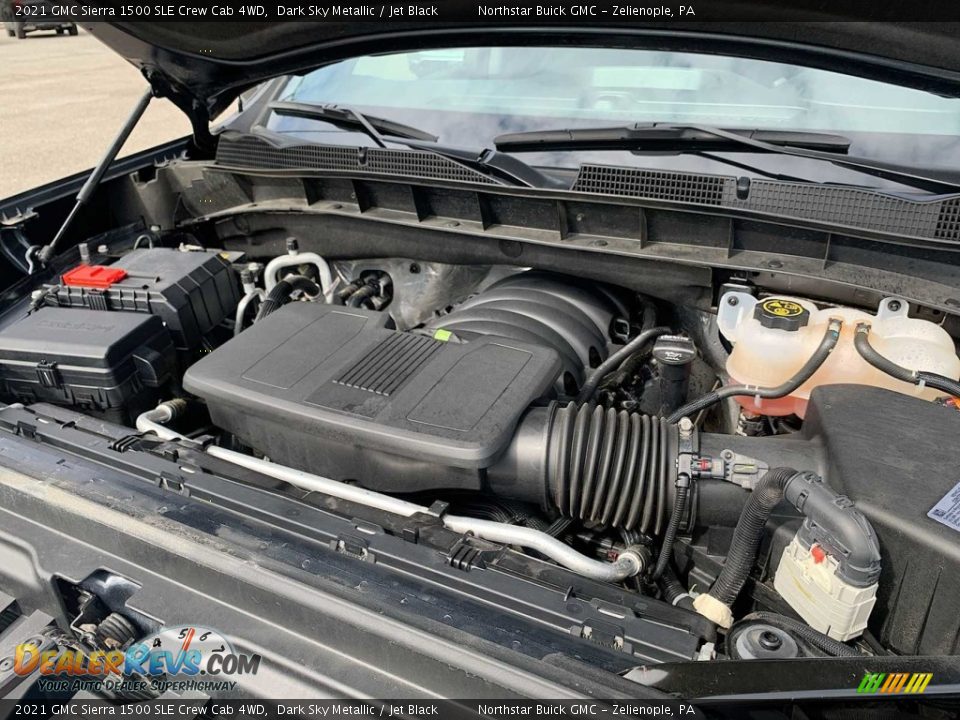 2021 GMC Sierra 1500 SLE Crew Cab 4WD 5.3 Liter OHV 16-Valve VVT EcoTech V8 Engine Photo #28