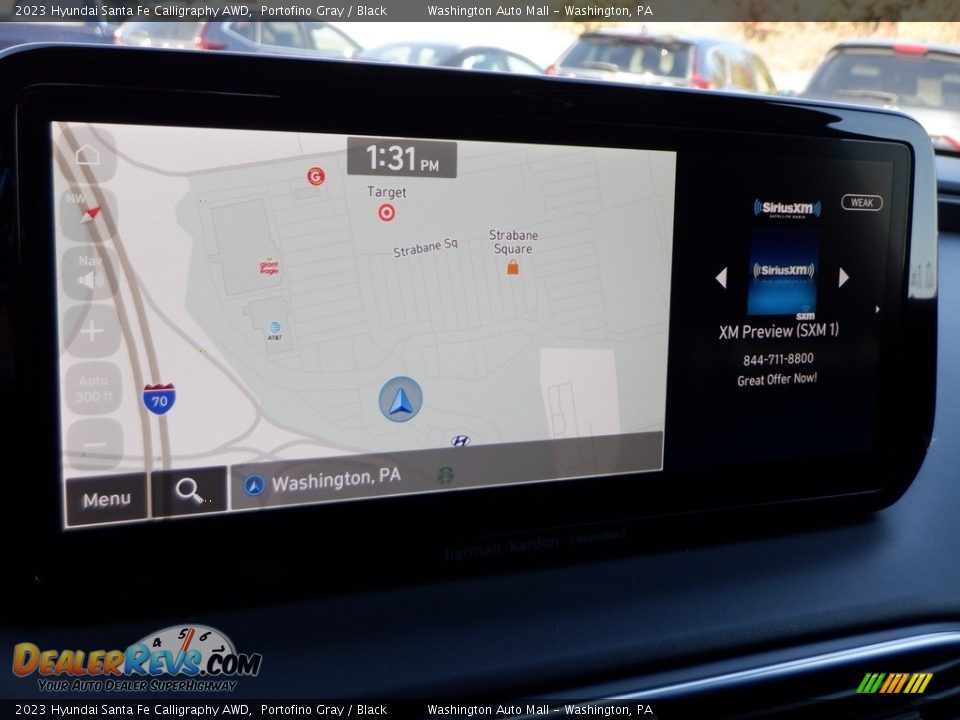 Navigation of 2023 Hyundai Santa Fe Calligraphy AWD Photo #18