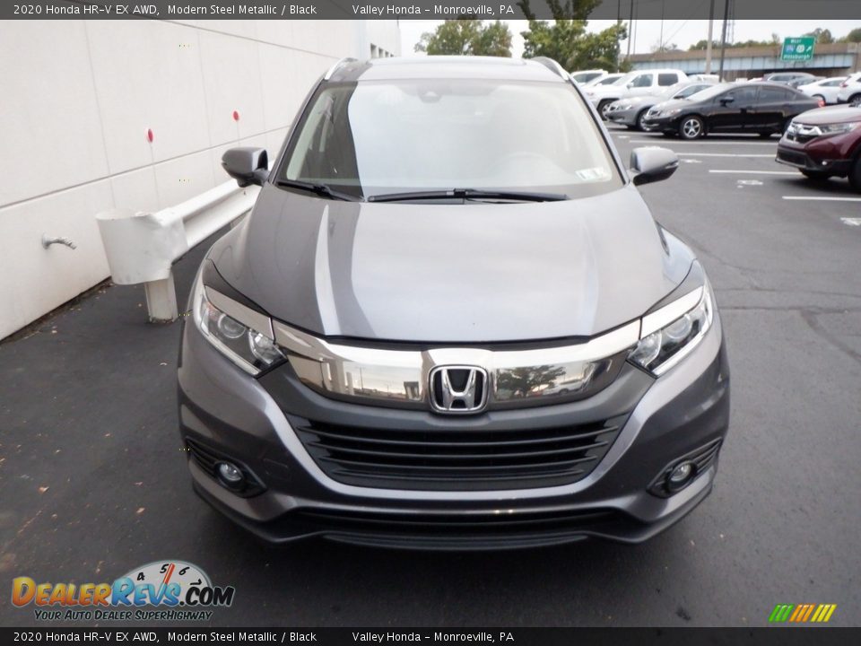 2020 Honda HR-V EX AWD Modern Steel Metallic / Black Photo #3