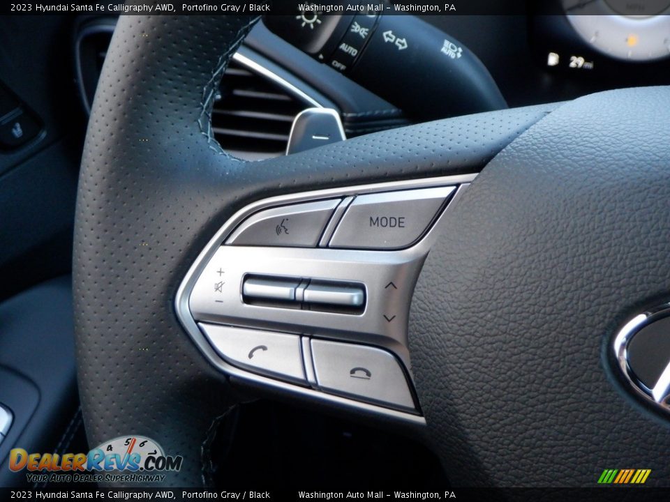 2023 Hyundai Santa Fe Calligraphy AWD Steering Wheel Photo #27