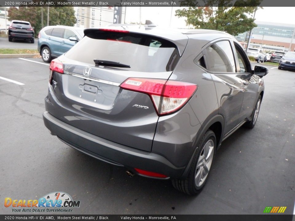 2020 Honda HR-V EX AWD Modern Steel Metallic / Black Photo #5