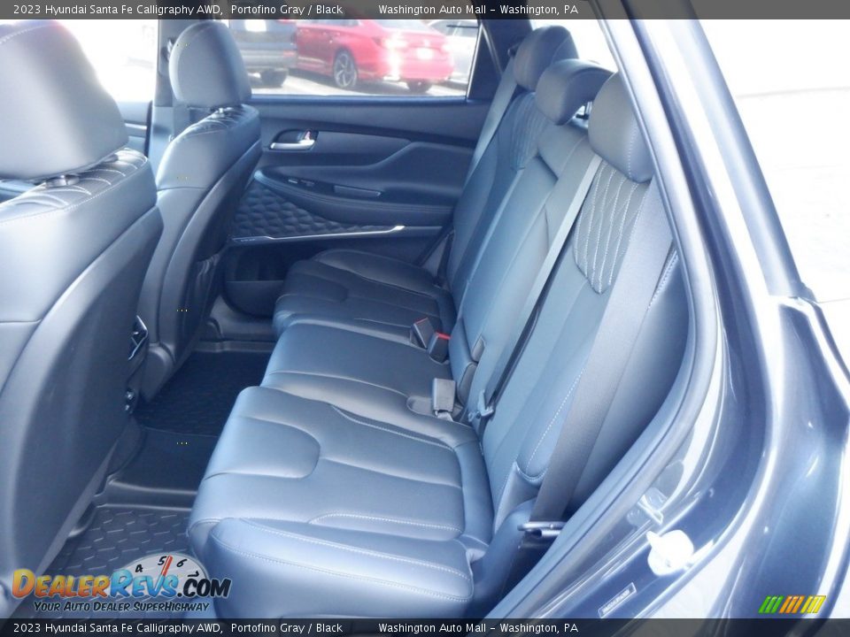 Rear Seat of 2023 Hyundai Santa Fe Calligraphy AWD Photo #29