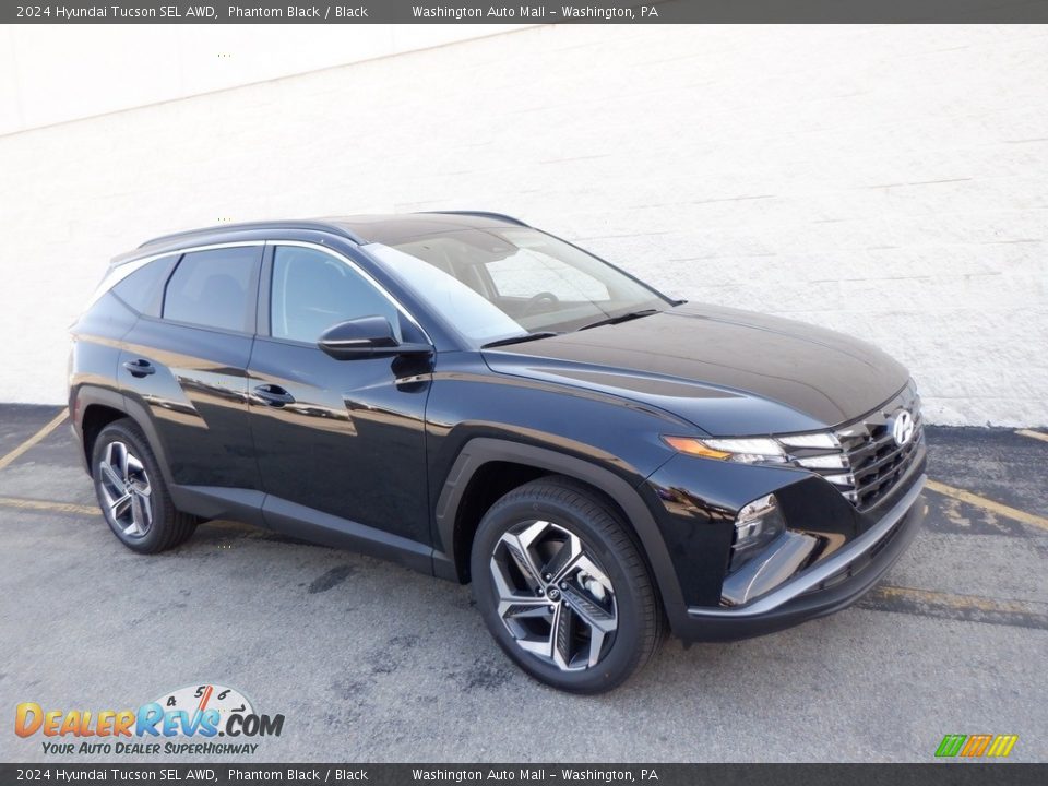 2024 Hyundai Tucson SEL AWD Phantom Black / Black Photo #1