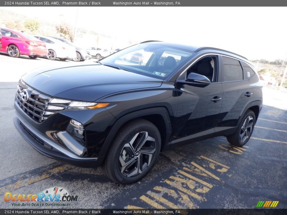 2024 Hyundai Tucson SEL AWD Phantom Black / Black Photo #5